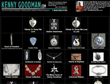 Tablet Screenshot of kennygoodman.com